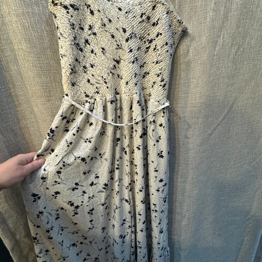 NEW BISHOP + YOUNG carmella wide leg jumpsuit “Under the Summer Sky” size small - Picture 14 of 14